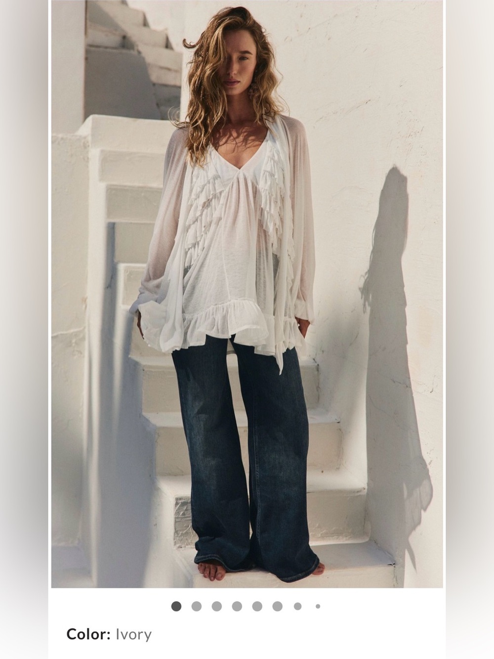 Free People Ponza Tunic - Ivory
